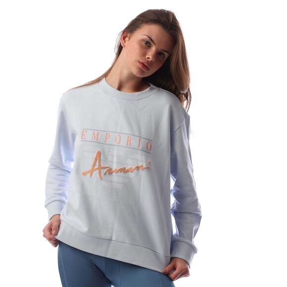 Emporio Armani Womens/Ladies Sweatshirt / Blue